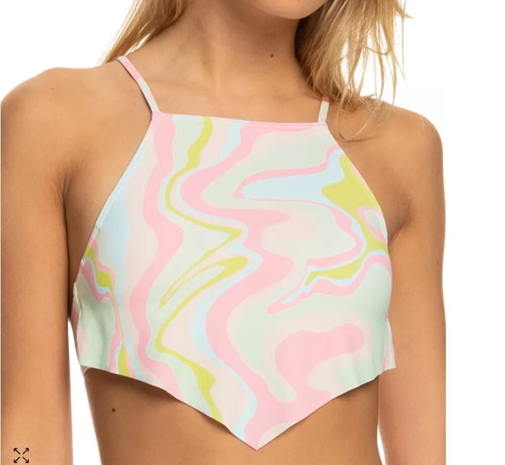 Roxy Juniors' Tropics Hype Crop Top